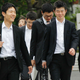 Tie-free government workers in Tokyo.